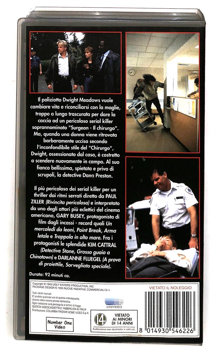 EBOND Due Poliziotti Per Un Killer Number One Video VHS VH005121