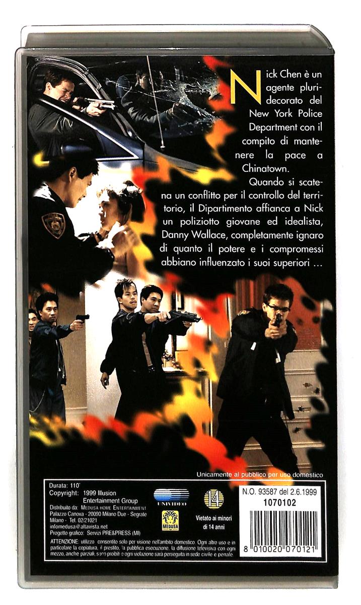 EBOND The Corruptor Indagine a Chinatown Medusa VHS VH004667
