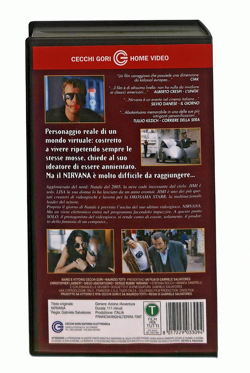 EBOND Nirvana Cecchi Gori VHS VH003152