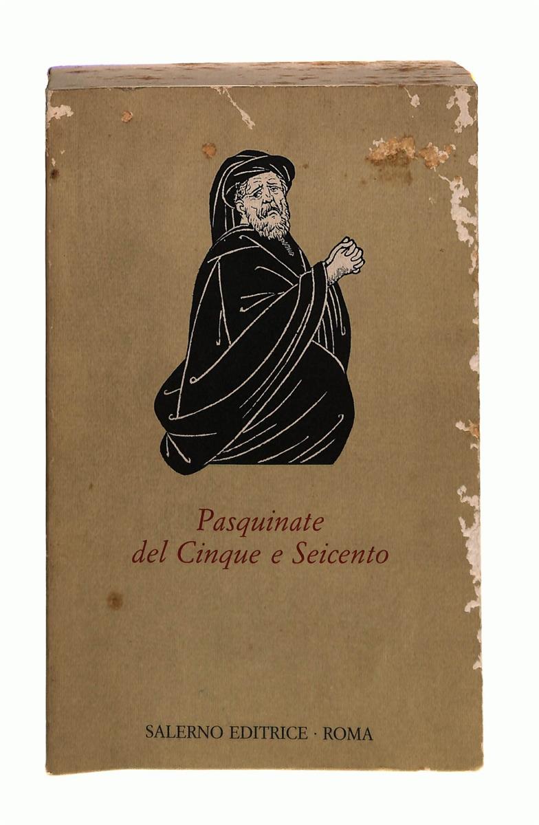 EBOND Pasquinate Del Cinque e Seicento Cura Valerio Marucci Libro LI043810