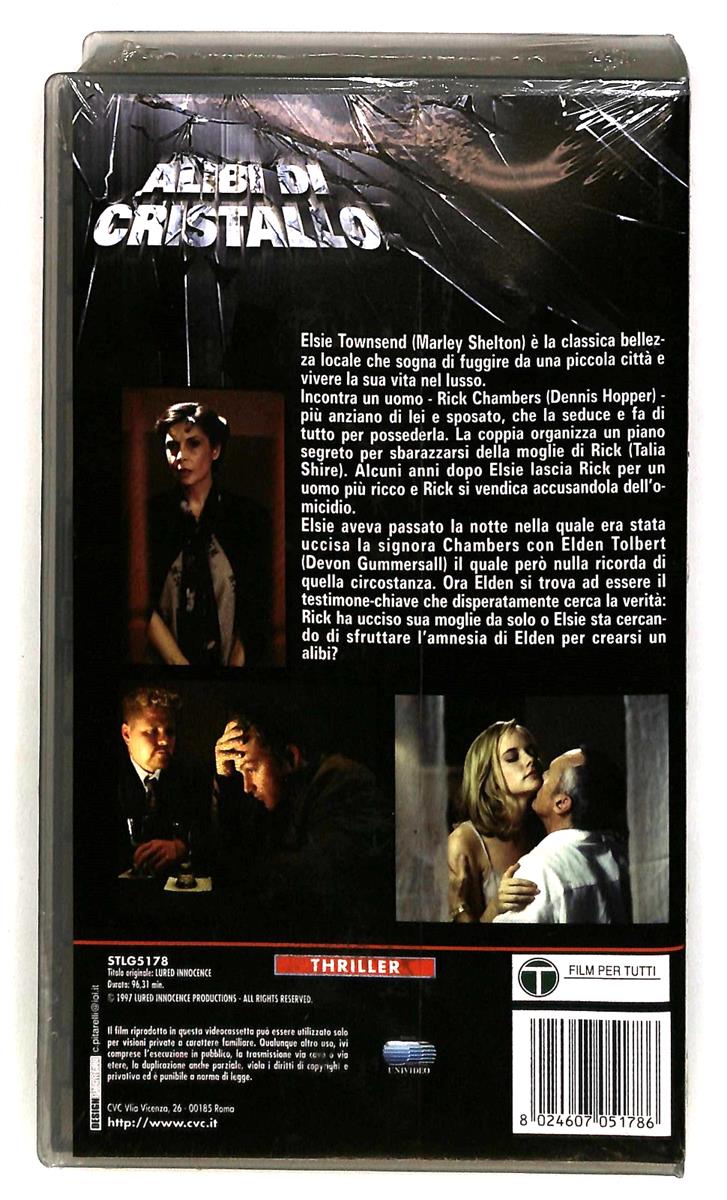 EBOND Alibi Di Cristallo Rcs VHS VH005280