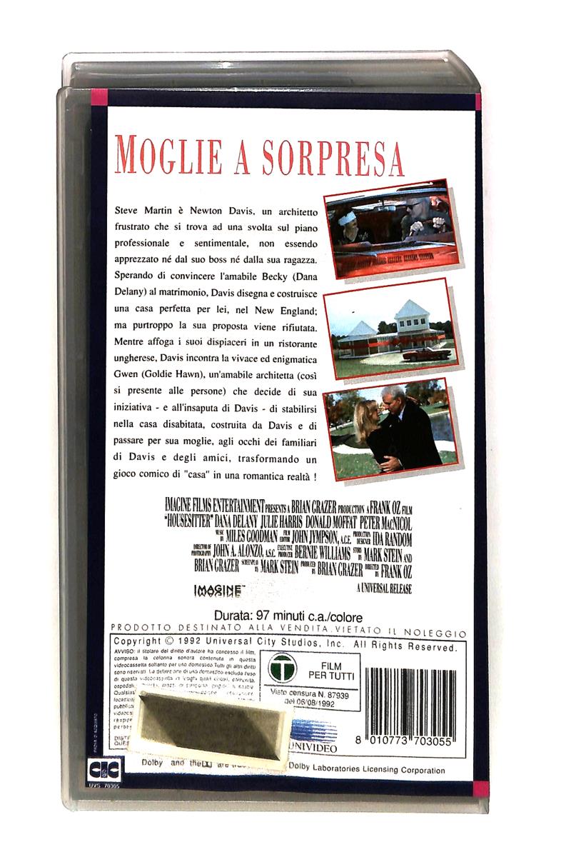 EBOND Moglie a Sorpresa Universal Cic VHS VH003317