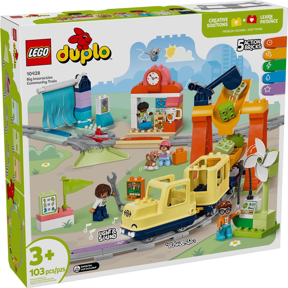 LEGO 10428 Grande treno comunitario interattivo