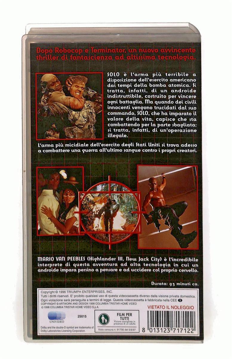 EBOND Solo Columbia VHS VH004679