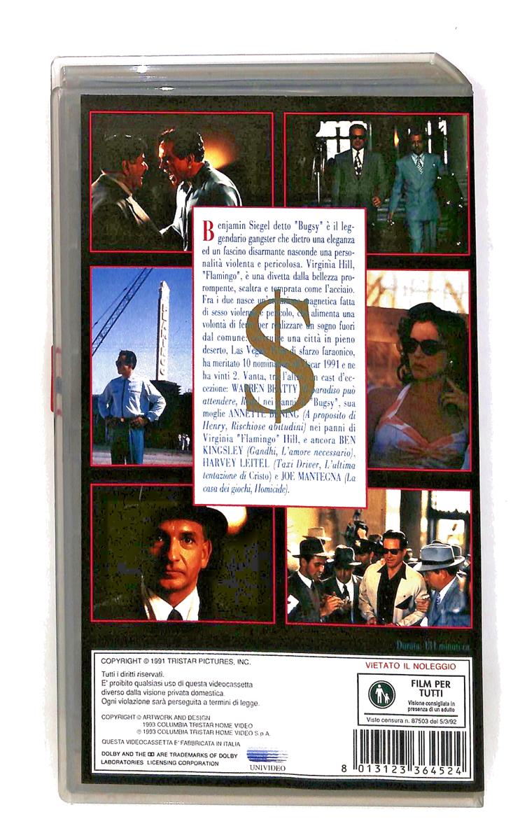 EBOND Bugsy Columbia Winners VHS VH004064
