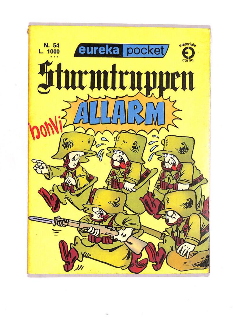 EBOND Sturmtruppen Allarm N54 Libro LI009572