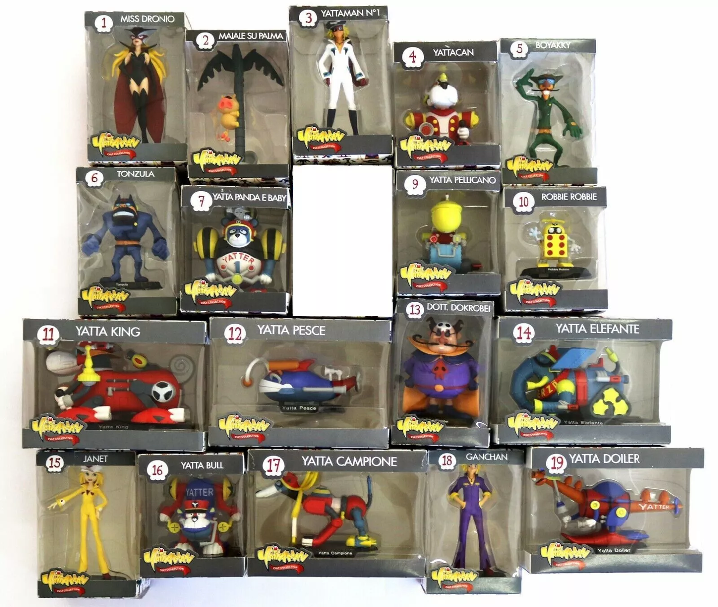 EBOND Collezione Yattaman Cult Collection 19 Statuine Action figure
