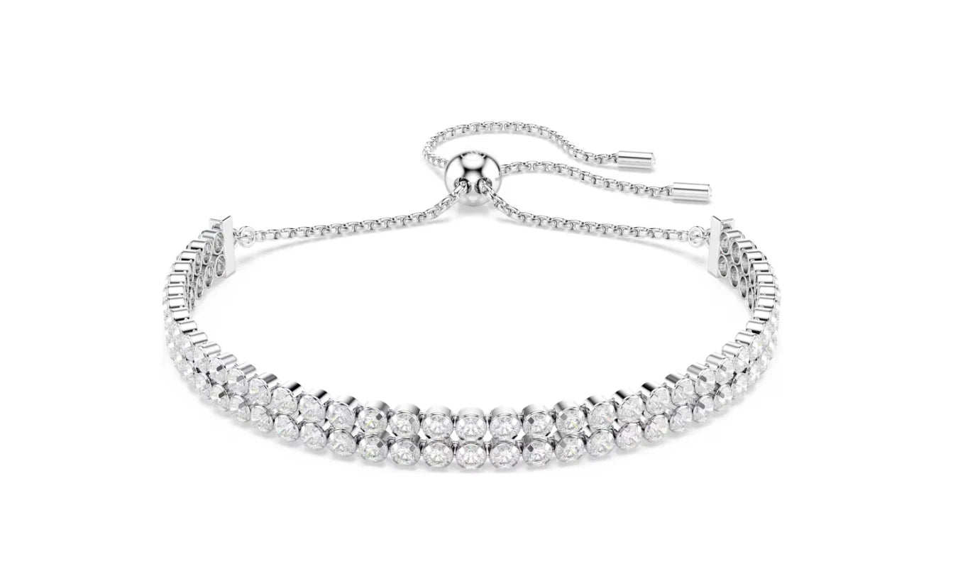 Swarovski 5678252 Orecchini ear cuff Matrix Bianchi