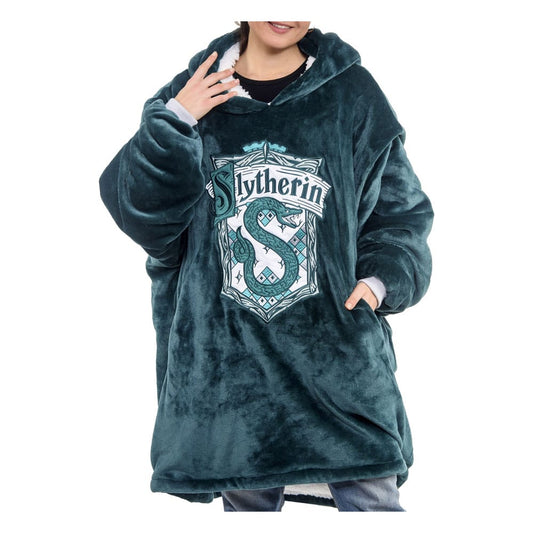 Harry Potter Oversized Hoodie Blanket Slytherin P032599