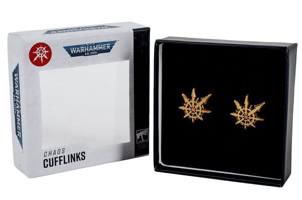 Warhammer 40,000 Cufflinks Chaos P032606