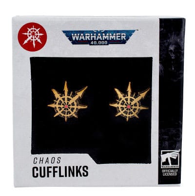 Warhammer 40,000 Cufflinks Chaos P032606
