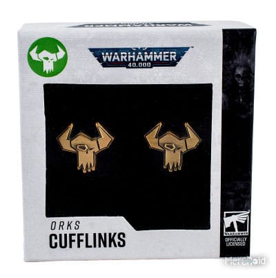 Warhammer 40,000 Cufflinks Orks P032607