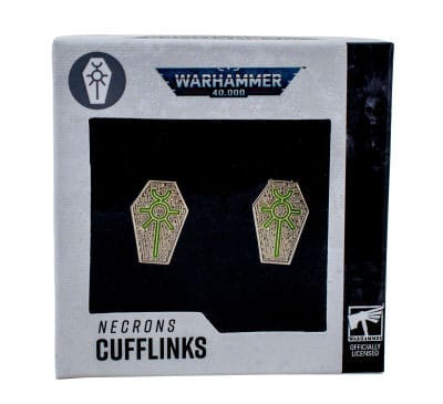 Warhammer 40,000 Cufflinks Necrons P032608