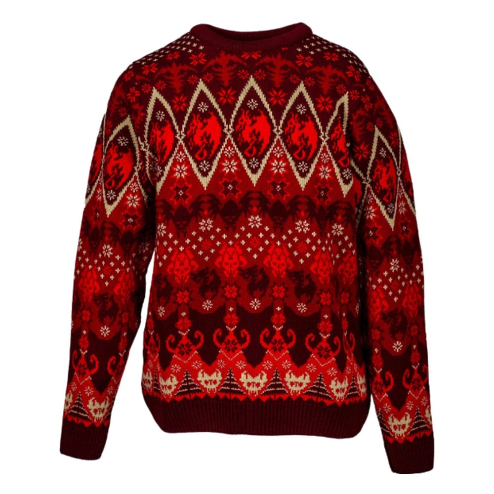 Warhammer Age of Sigmar Christmas Sweater Soulblight Gravelords Size L P065557