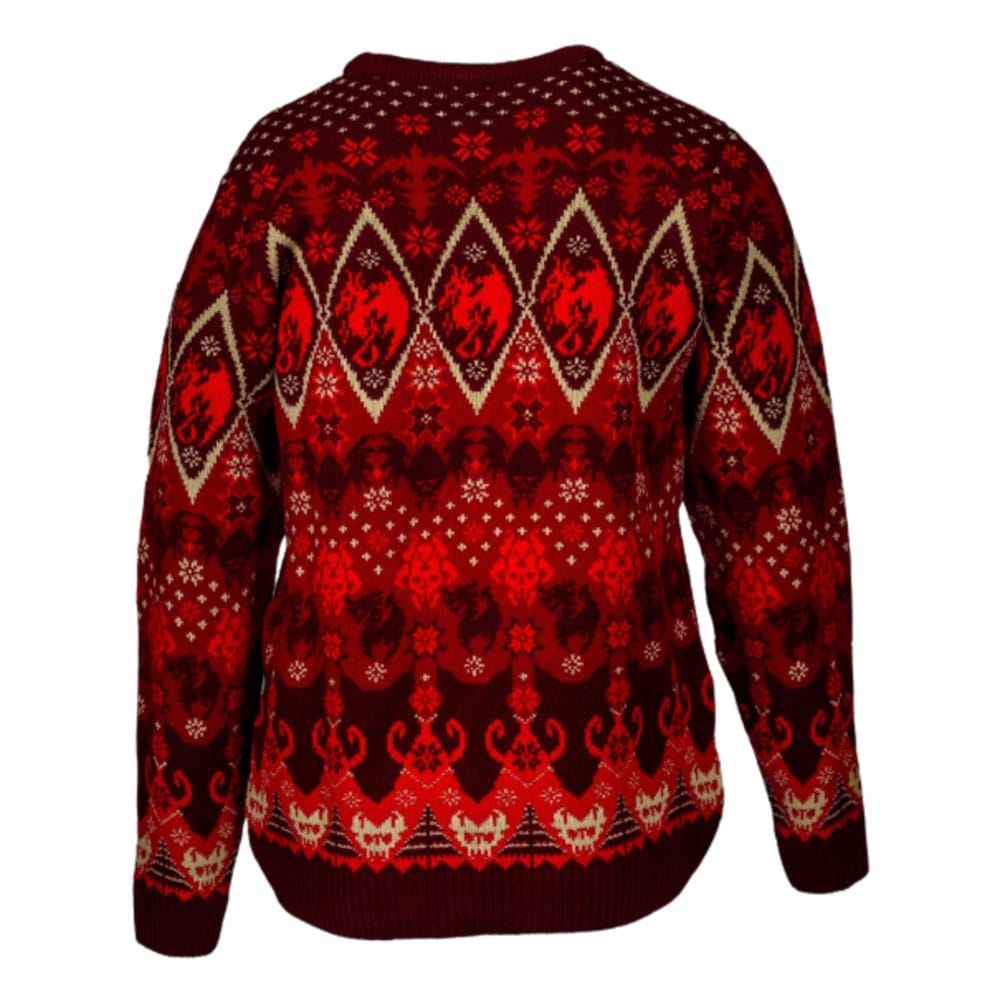 Warhammer Age of Sigmar Christmas Sweater Soulblight Gravelords Size L P065557