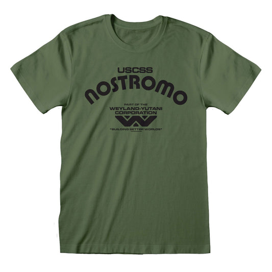 Alien T-Shirt Retro Nostromo  Size L P032712
