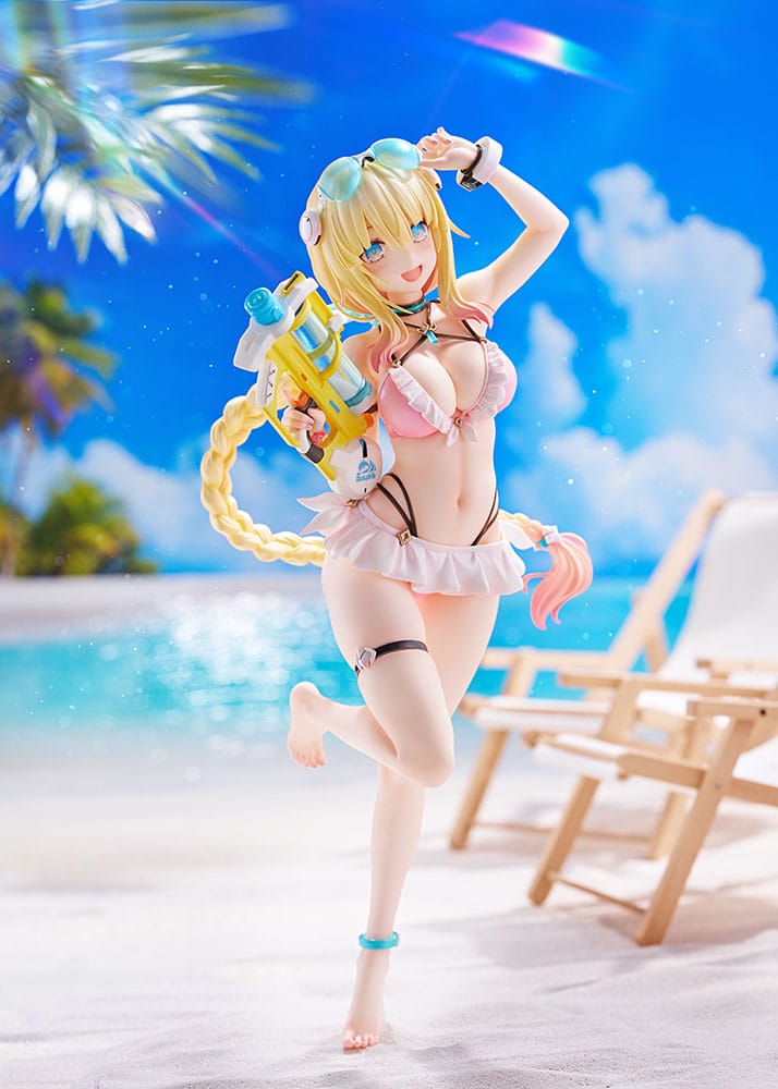 Phantasy Star Online PVC Statue 1/7 es Akhtal Summer Vacation 24 cm P032823