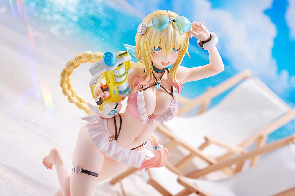 Phantasy Star Online PVC Statue 1/7 es Akhtal Summer Vacation 24 cm P032823