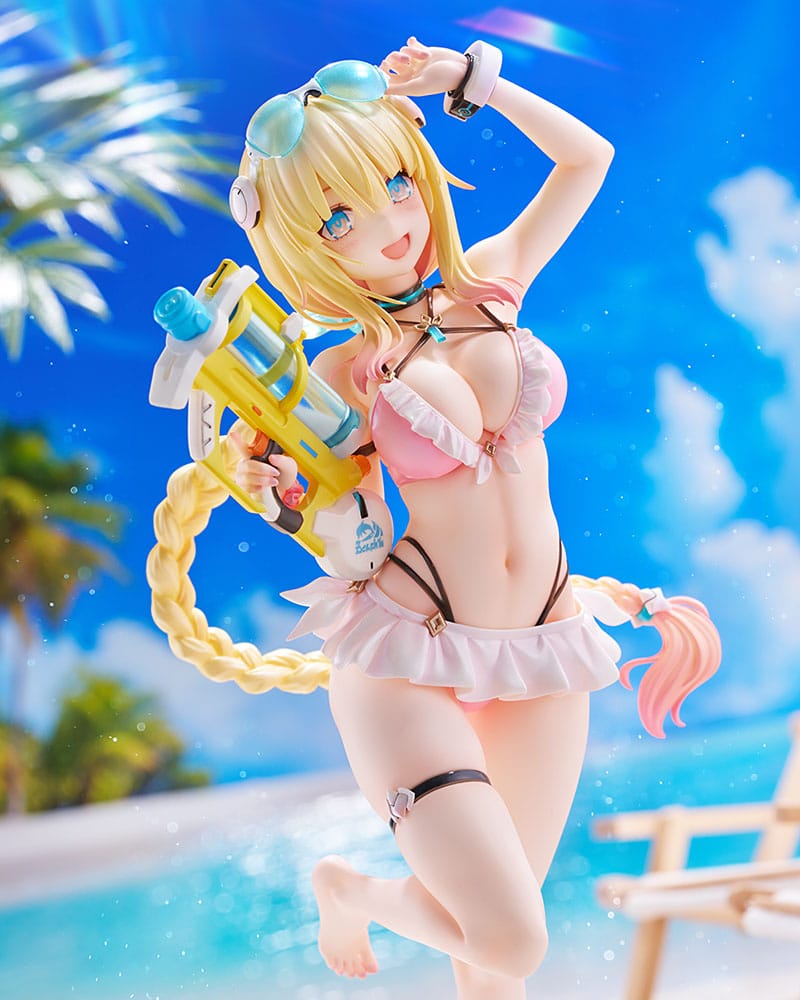 Phantasy Star Online PVC Statue 1/7 es Akhtal Summer Vacation 24 cm P032823