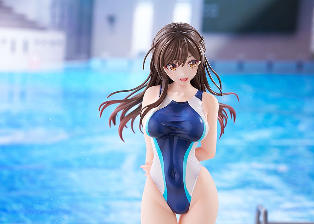 Rent-a-Girlfriend PVC Statue 1/7 Chizuru Mizuhara Light Blue Line Swimwear Ver. 25 cm P064842