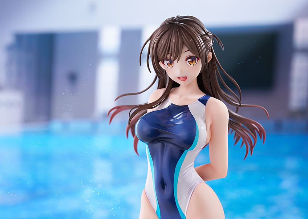 Rent-a-Girlfriend PVC Statue 1/7 Chizuru Mizuhara Light Blue Line Swimwear Ver. 25 cm P064842