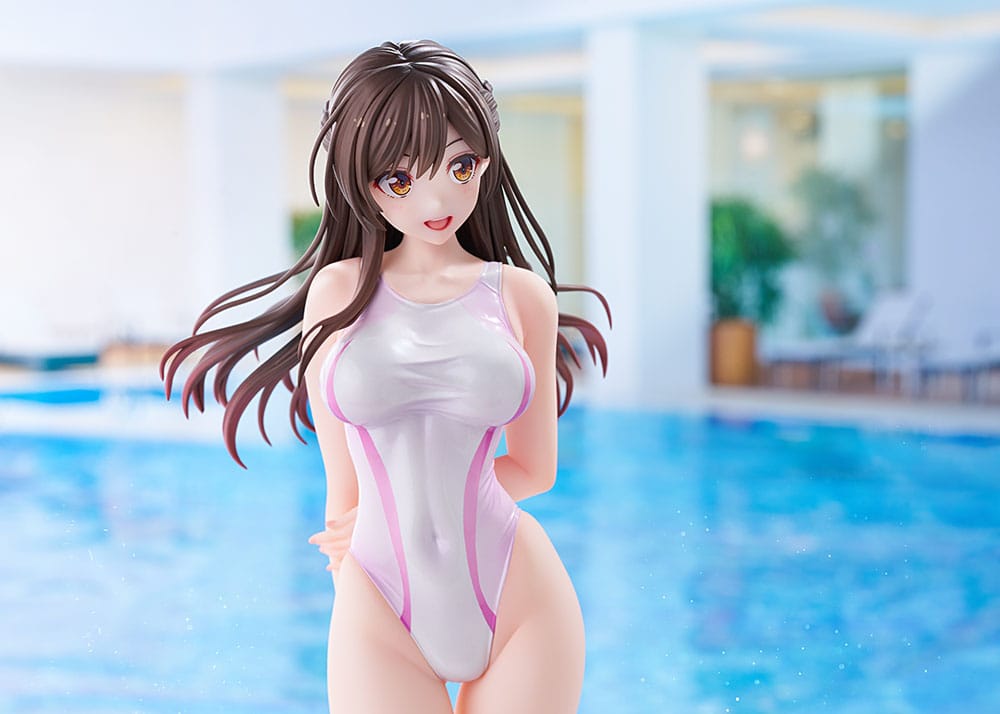 Rent-a-Girlfriend PVC Statue 1/7 Chizuru Mizuhara Pink Line Swimwear Ver. 25 cm P064843