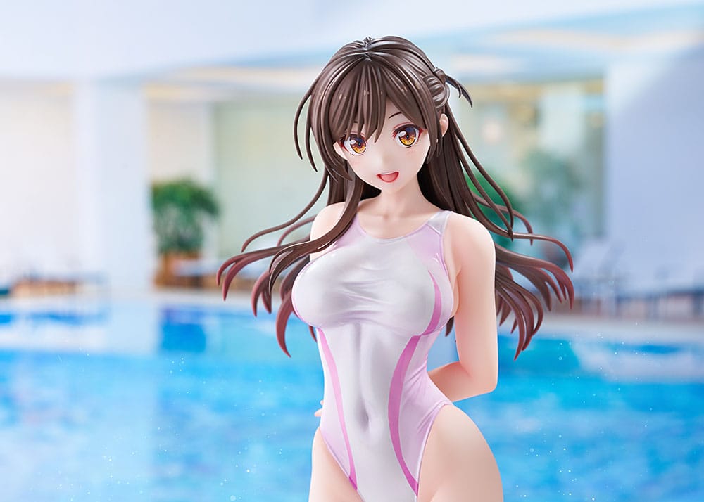 Rent-a-Girlfriend PVC Statue 1/7 Chizuru Mizuhara Pink Line Swimwear Ver. 25 cm P064843