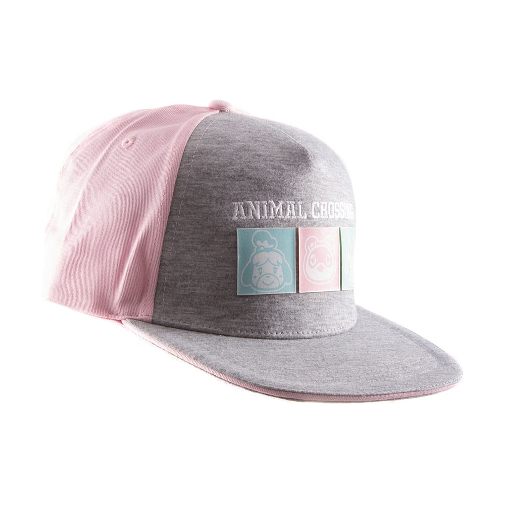 Animal Crossing Snapback Cap Pastel Squares P032825
