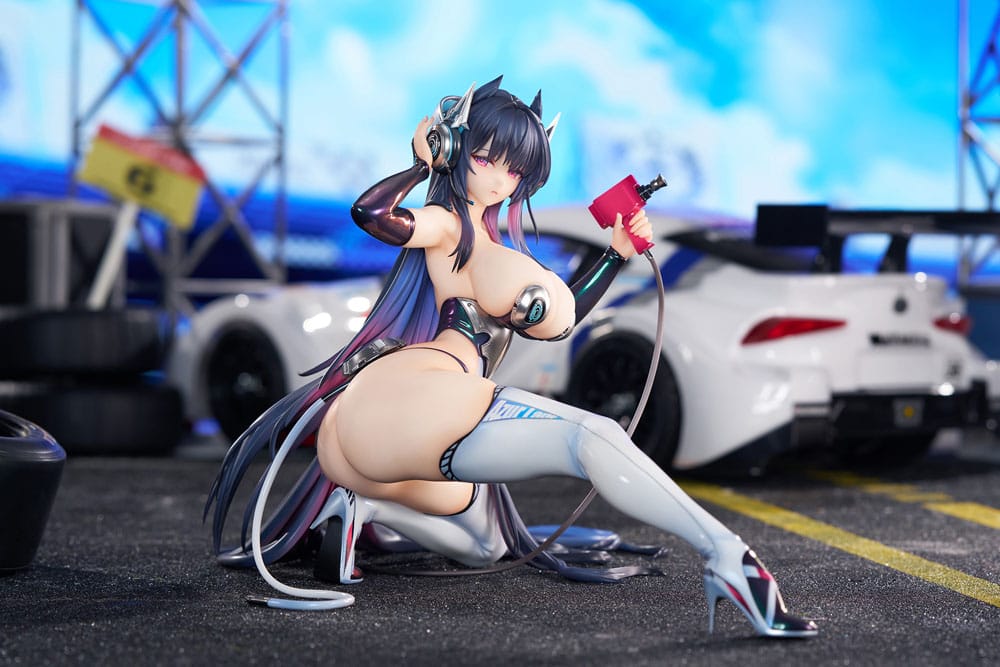 Azur Lane PVC Statue 1/7 Strasbourg Faerie of the Race Circuit Ver. 16 cm P064846