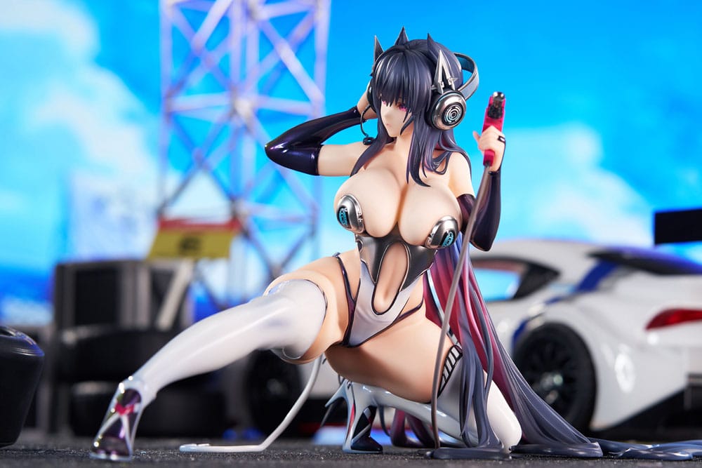 Azur Lane PVC Statue 1/7 Strasbourg Faerie of the Race Circuit Ver. 16 cm P064846