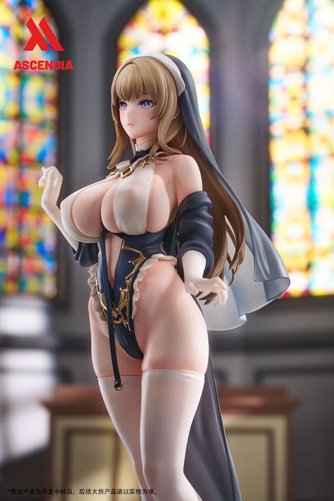 Original Character PU Statues 2-Pack 1/6 Lily Nun & Emily Nurse Illustration by Chowbie 26 cm P033051