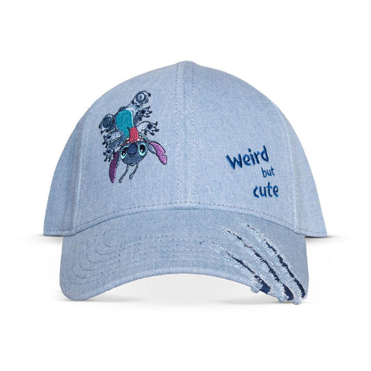 LILO & STITCH CURVED BILL CAP WEIRD STITCH P033113