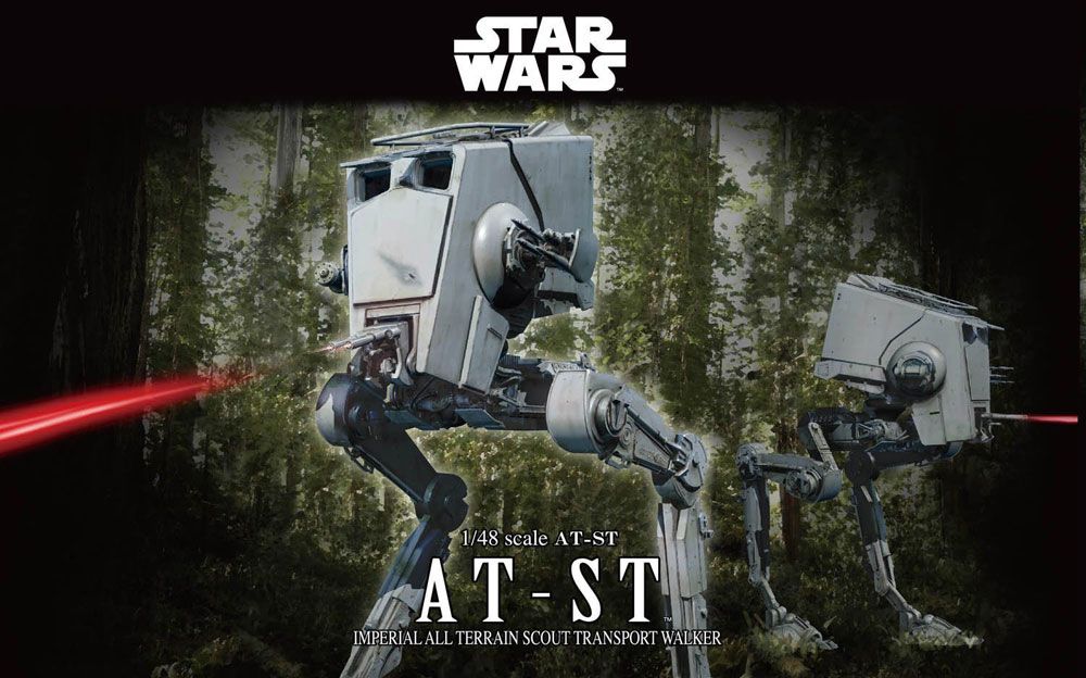 Star Wars Plastic Model Kit 1/48 AT-ST P033157