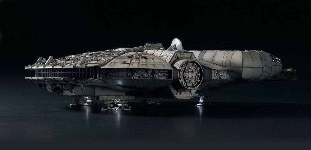 Star Wars Episode IV Perfect Grade Plastic Model Kit 1/72 Millennium Falcon 48 cm P033159