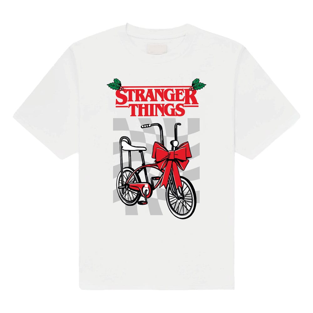 Stranger Things T-Shirt Christmas Bike Size S P067233