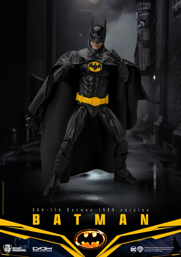 DC COMICS DYNAMIC 8CTION HEROES ACTION FIGURE 1/9 BATMAN 1989 VER. 21 CM P033357