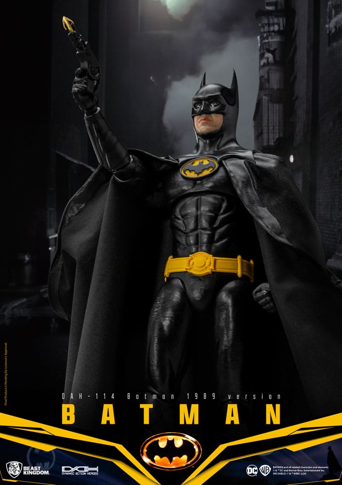 DC COMICS DYNAMIC 8CTION HEROES ACTION FIGURE 1/9 BATMAN 1989 VER. 21 CM P033357