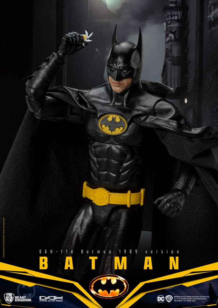 DC COMICS DYNAMIC 8CTION HEROES ACTION FIGURE 1/9 BATMAN 1989 VER. 21 CM P033357