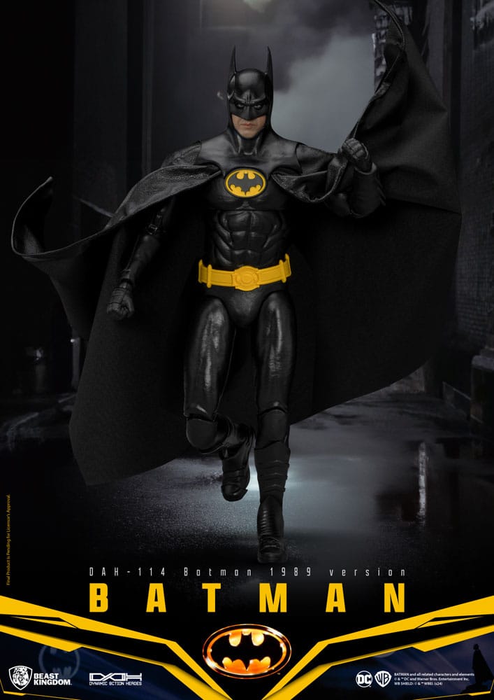 DC COMICS DYNAMIC 8CTION HEROES ACTION FIGURE 1/9 BATMAN 1989 VER. 21 CM P033357