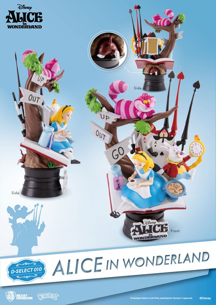 Alice in Wonderland D-Select PVC Diorama 15 cm P033381
