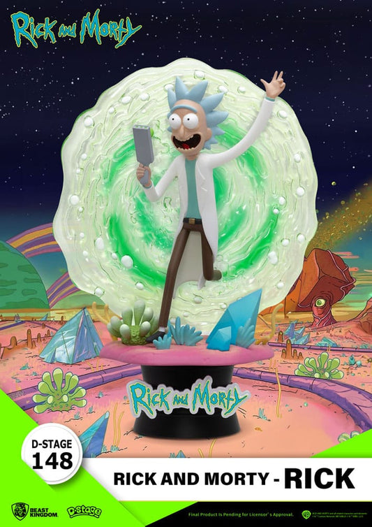 Rick & Morty D-Stage PVC Diorama Rick 14 cm P033413