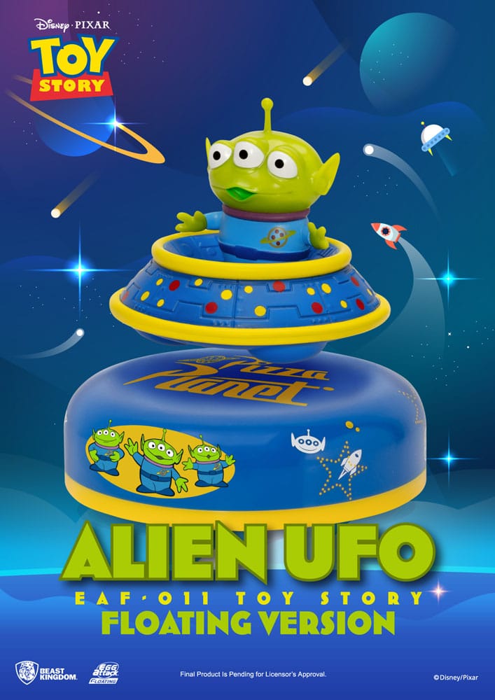 Toy Story Egg Attack Floating Model Alien UFO 6 cm P065813