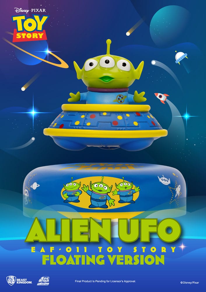 Toy Story Egg Attack Floating Model Alien UFO 6 cm P065813