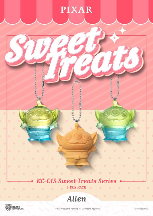 Pixar Sweet Treats Series Keychains 3-Pack 4 cm P033446