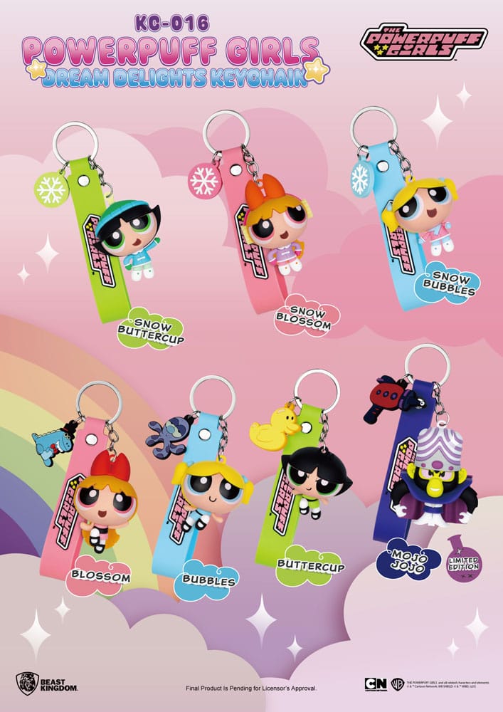 The Powerpuff Girls Keychains Blind Box Dream Delights 5 cm Sortiment (6) P033447