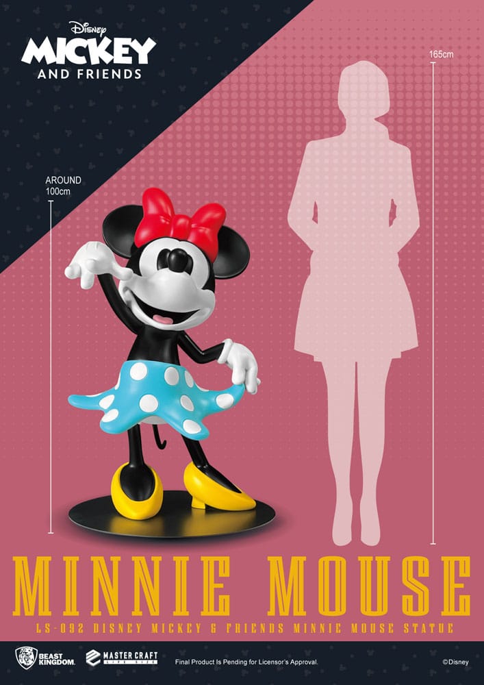 Disney Life-Size Statue Minnie Mouse 104 cm P033449