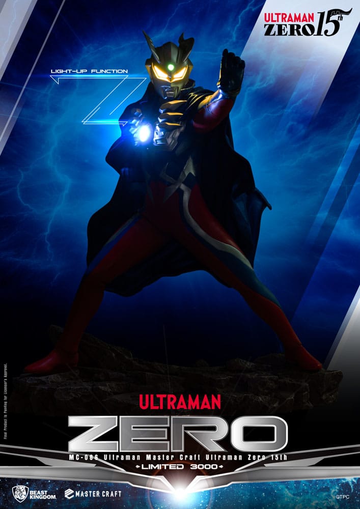Ultraman Master Craft Statue Ultraman Zero 15th 41 cm P033468
