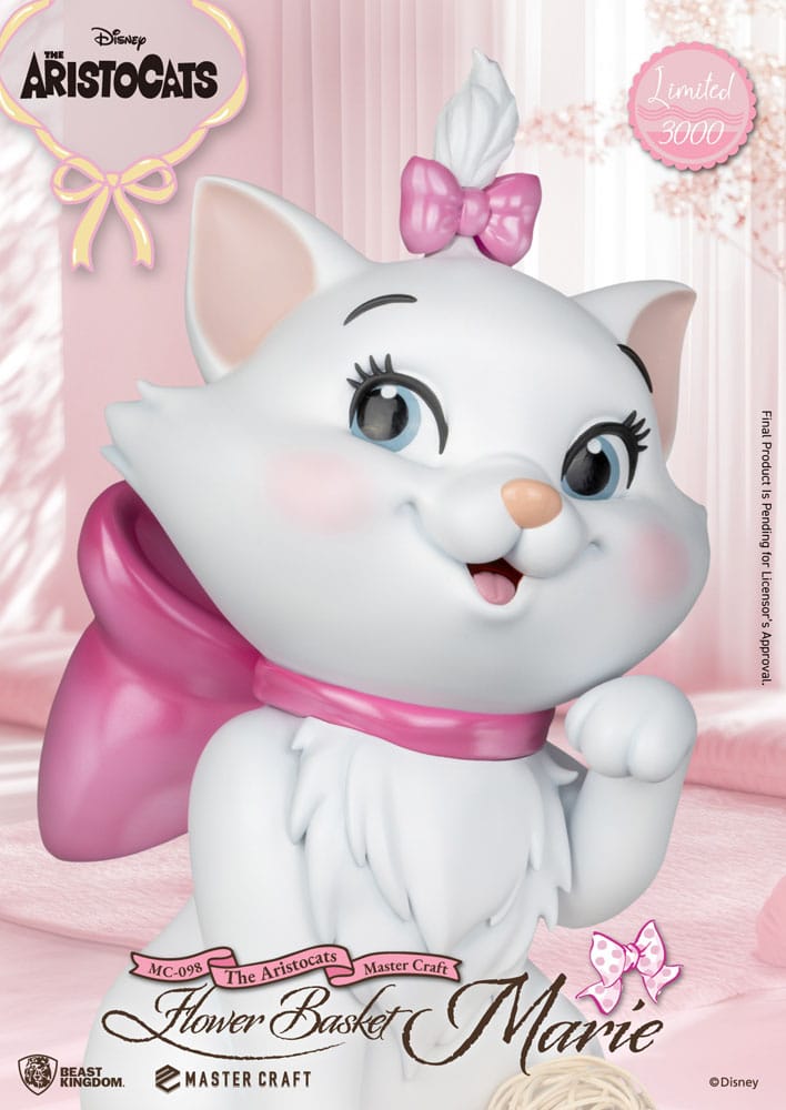 Aristocats Master Craft Statue Flower Basket Marie 32 cm P033474