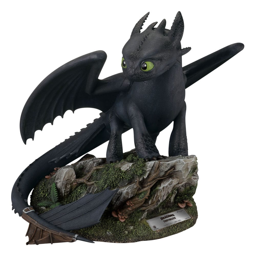 Dragons Master Craft Statue Standing Toothless 31 cm P033475