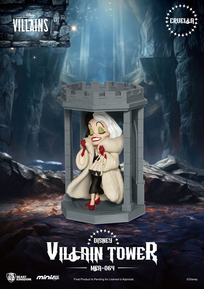 Disney Villains Mini Egg Attack Blind Box Figures Series Villain Tower 12 cm Assortment (6) P033503